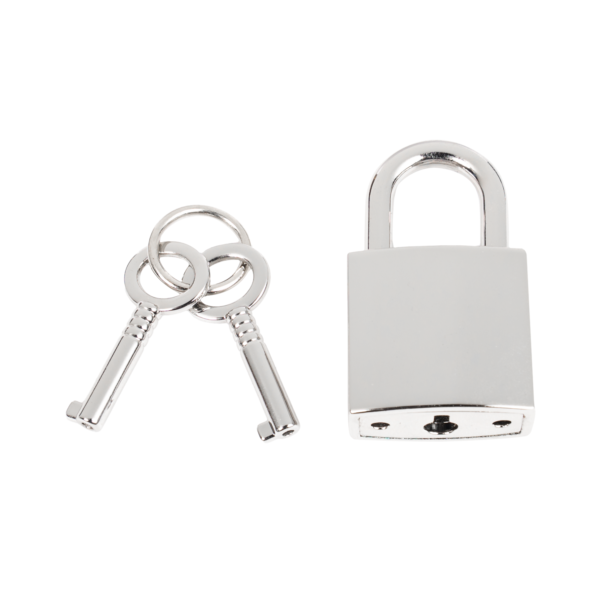 Rimba - Lederen Wurghalsband met Hangslot - Zwart & Zilver-Rimbastore.com