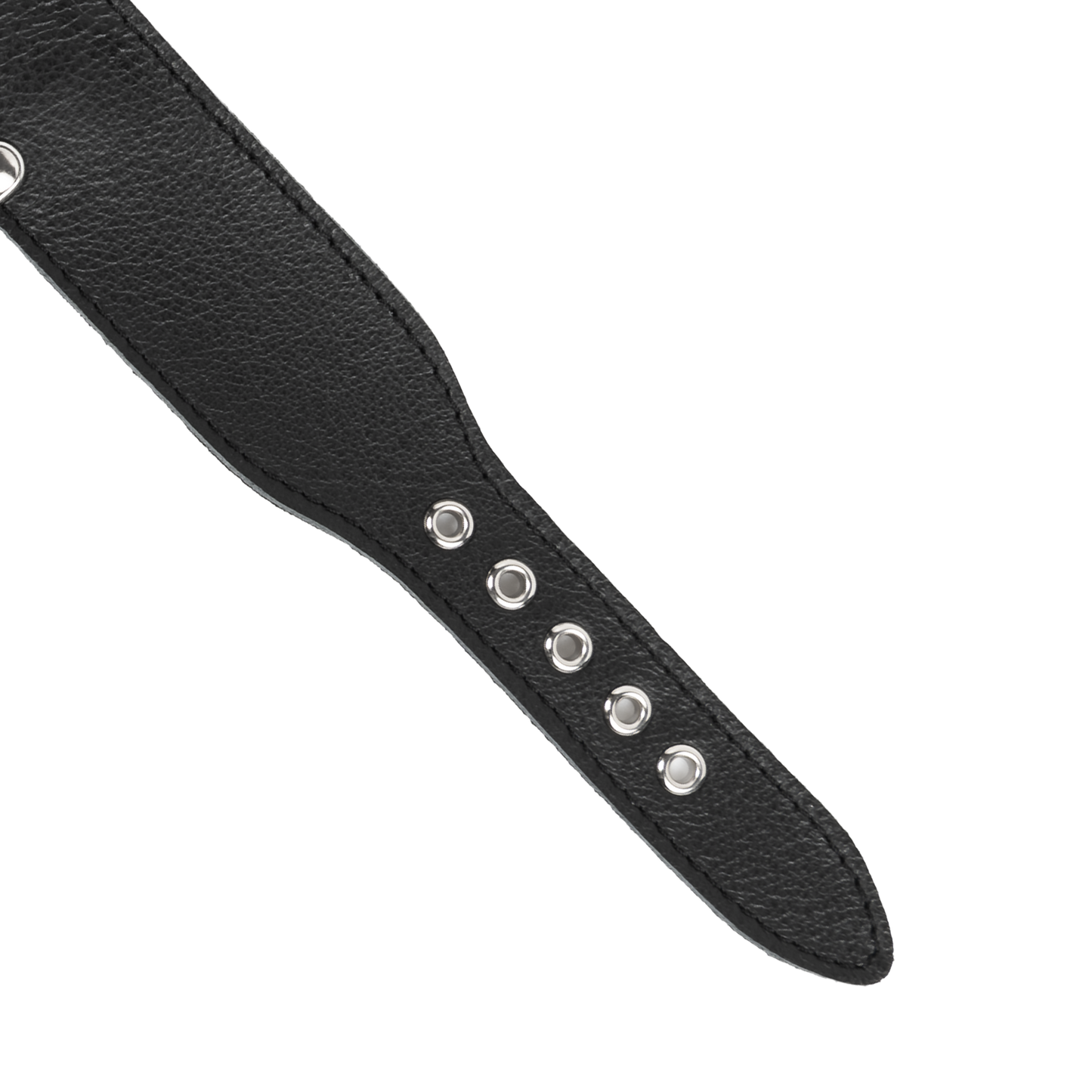 Rimba - Collar met Kettingen - Zwart & Zilver-Erotiekvoordeel.nl