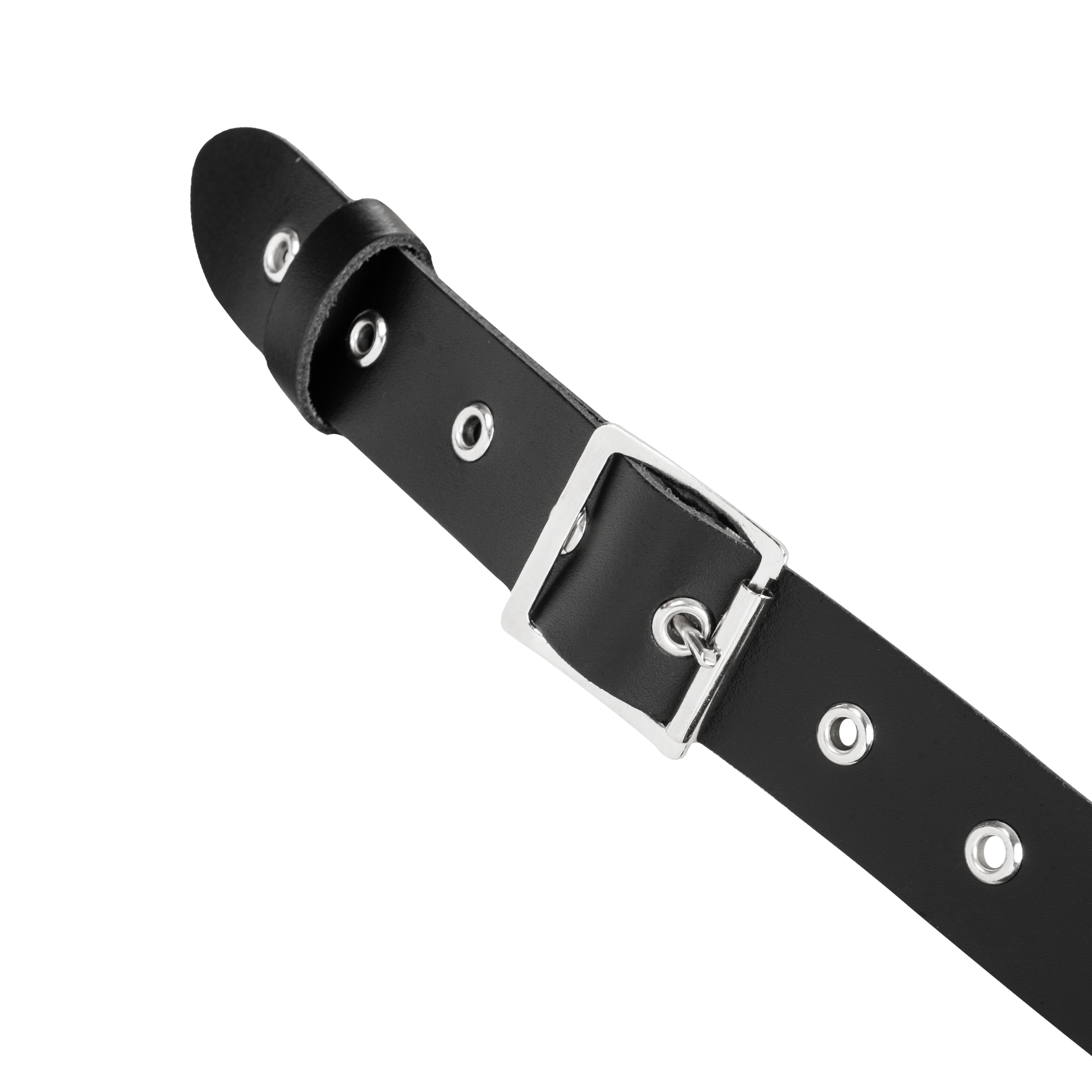 Rimba - Lederen Borstharnas met Halsband - Zwart-Rimbastore.com