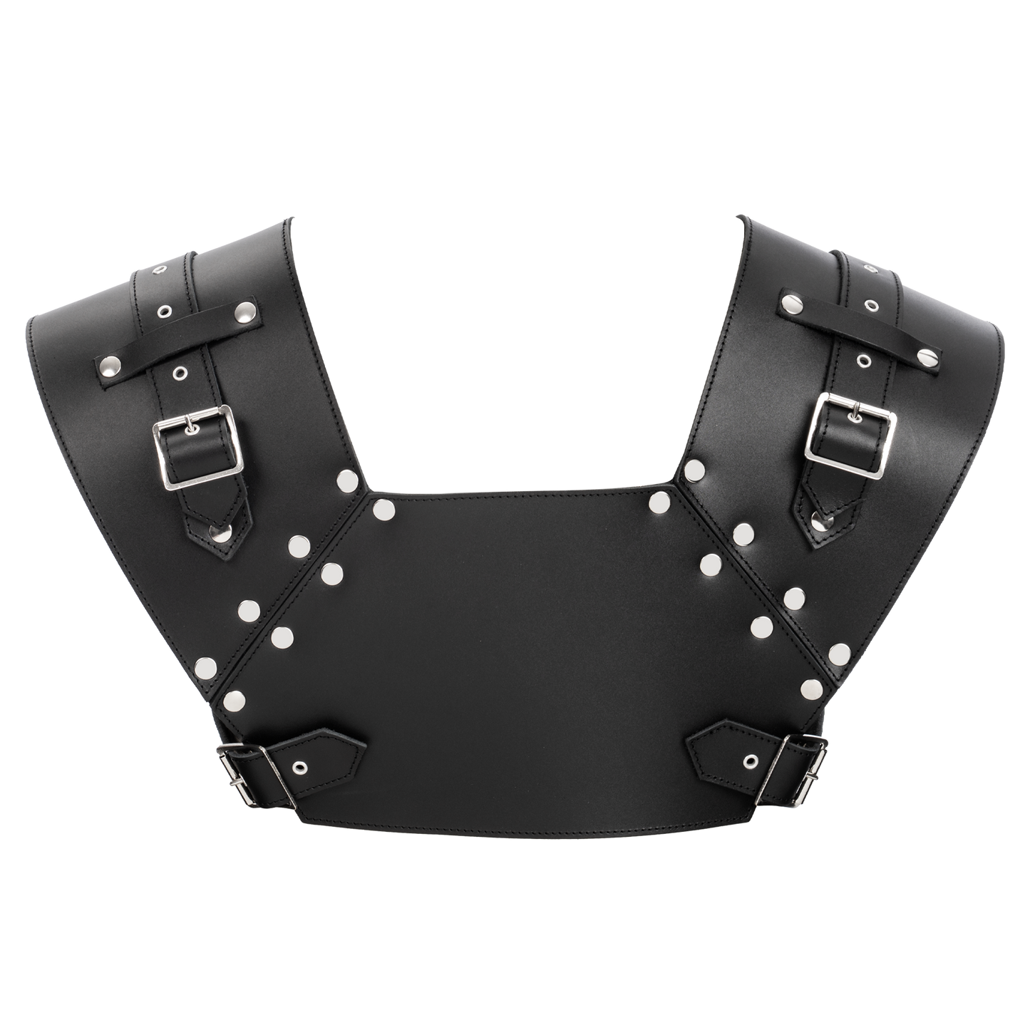 Rimba - Lederen Gladiator Borstharnas - Zwart-Erotiekvoordeel.nl