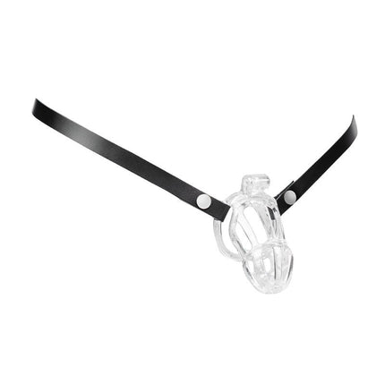 Rimba - Lederen Heupband Voor Peniskooien - Zwart-Rimbastore.com