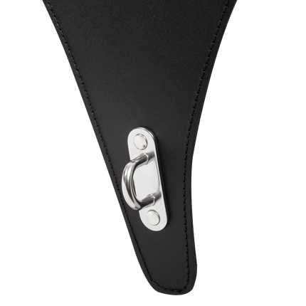 Rimba - Afsluitbare Lederen Damesstring - Zwart-Rimbastore.com
