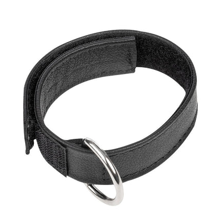 Rimba - Leren Cockstrap met Klittenband - Zwart-Rimbastore.com