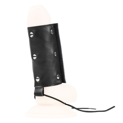 Rimba - Lederen Peniskoker met Spijkers - Zwart-Erotiekvoordeel.nl