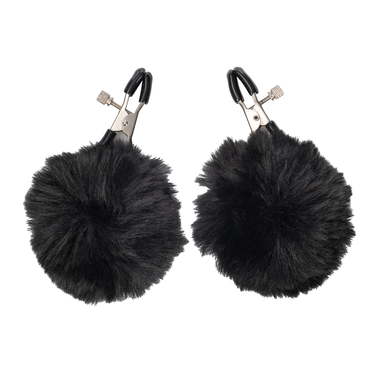 Rimba - Tepelklemmen met Pompons - Zwart-Rimbastore.com