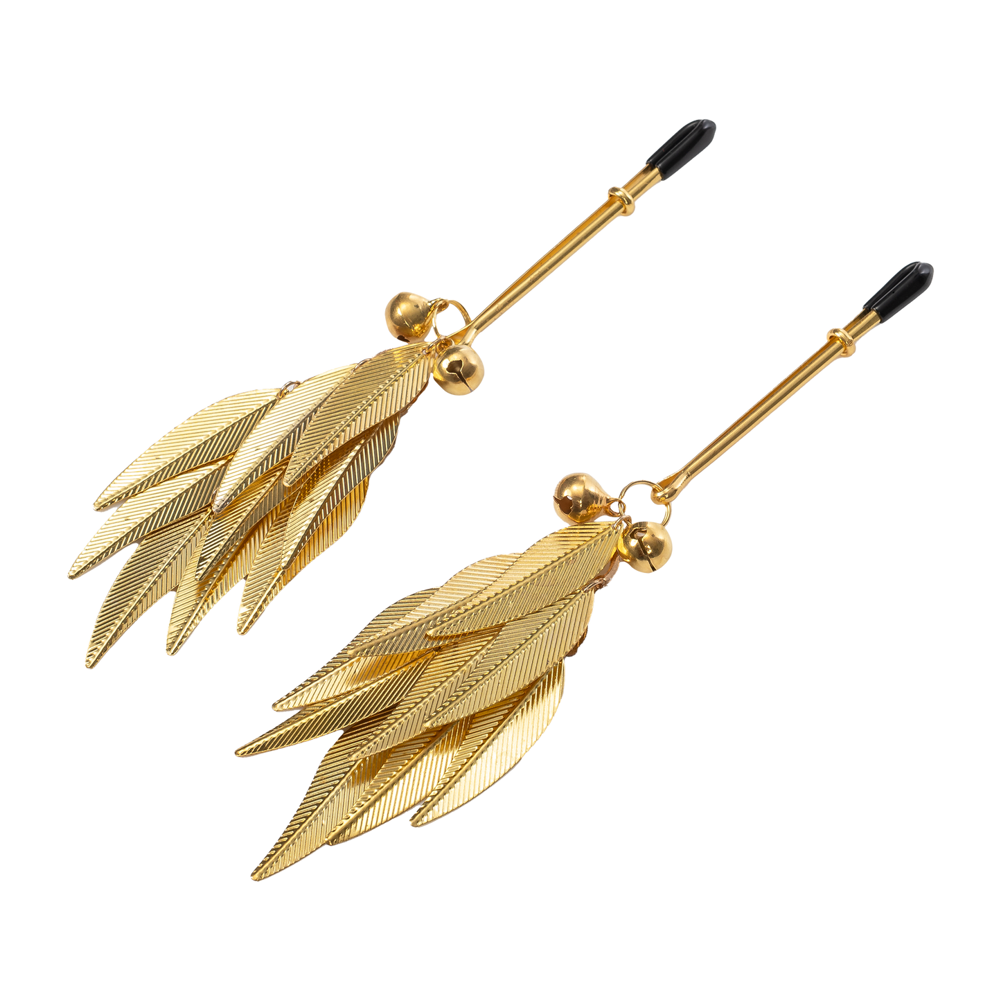 Rimba - Tepelklemmen met Veren - Goud-Rimbastore.com