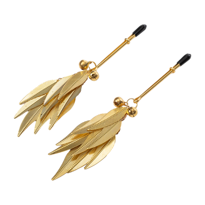 Rimba - Tepelklemmen met Veren - Goud-Rimbastore.com