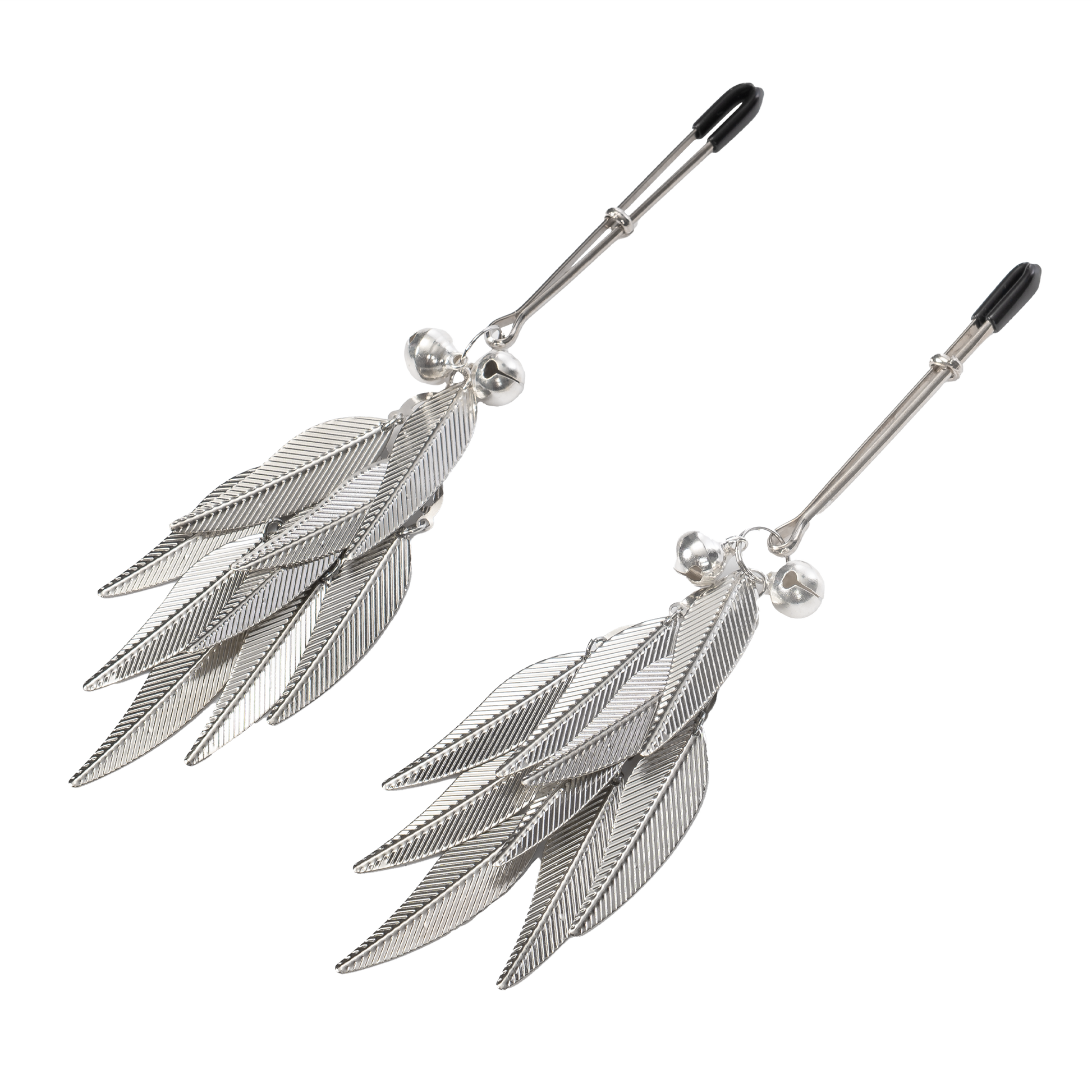 Rimba - Tepelklemmen met Veren - Zilver-Rimbastore.com