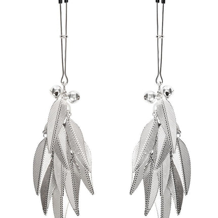 Rimba - Tepelklemmen met Veren - Zilver-Rimbastore.com