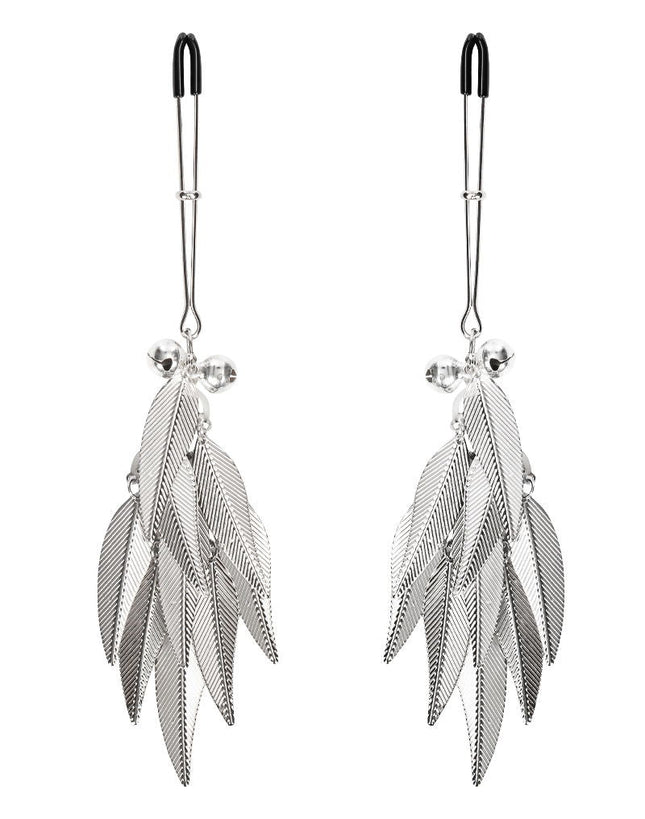 Rimba - Tepelklemmen met Veren - Zilver-Rimbastore.com
