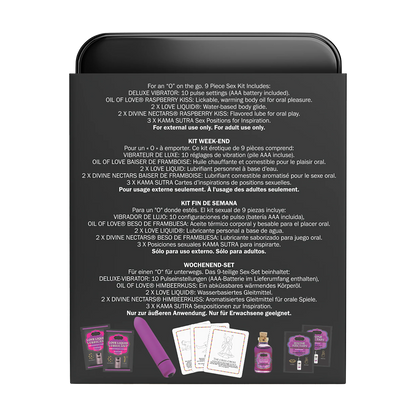 Kamasutra - Weekender Kit - Raspberry Kiss-Erotiekvoordeel.nl