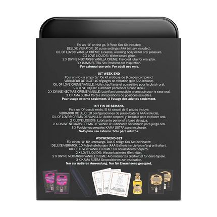Kamasutra -  Weekender Kit - Coconut Pineapple