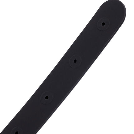 Rimba - Halsband - Collar Met Tekst - WHORE - Siliconen - Zwart-Erotiekvoordeel.nl