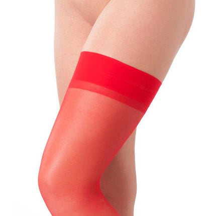 Amorable - Erotische Kousen - Rood - One Size-Erotiekvoordeel.nl