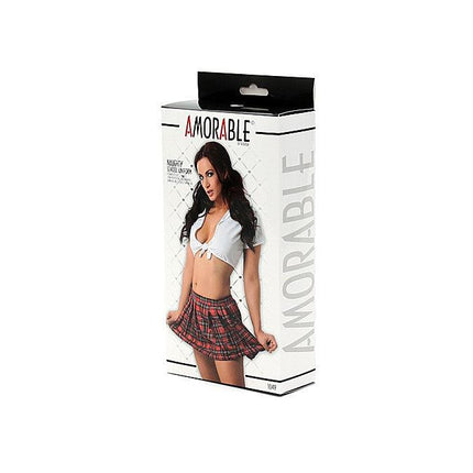 Amorable - Erotische Rollenspel Kleding - Schoolmeisje Kostschool Uniform-Erotiekvoordeel.nl