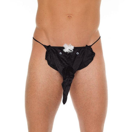 Amorable - Erotische String - Funny Heren Slip Met Olifantenkop - Zwart - One Size-Erotiekvoordeel.nl