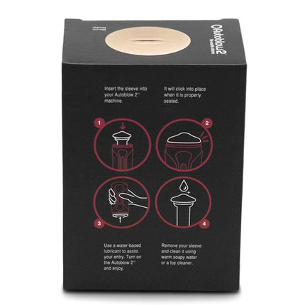 Autoblow 2 - Vervangende Sleeve B - Masturbator-Erotiekvoordeel.nl