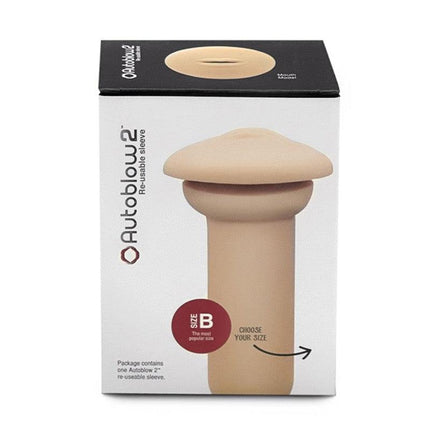 Autoblow 2 - Vervangende Sleeve B - Masturbator-Erotiekvoordeel.nl