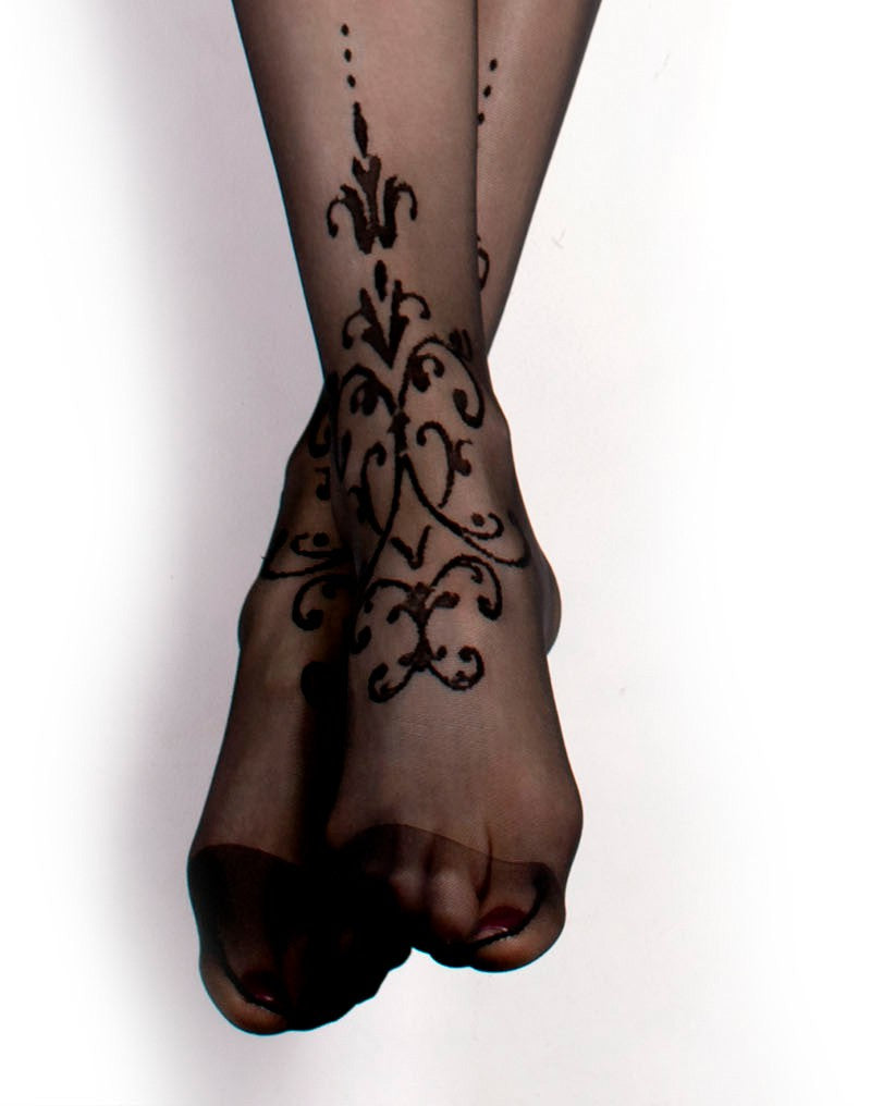 Ballerina - Fantasy Hold Ups Renaissance - Kousen - 20 denier - Zwart-Erotiekvoordeel.nl