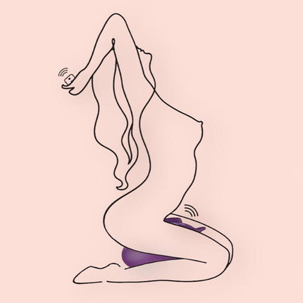 Bouncy Bliss - Classic - Zit-vibrator - Hands-free Vibrator - Vibrator-kussen - Paars-Erotiekvoordeel.nl