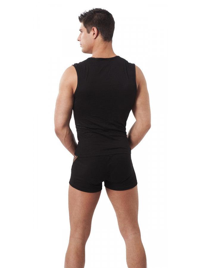 Amorable - Visnet Boxer Voor Heren - Zwart-Erotiekvoordeel.nl