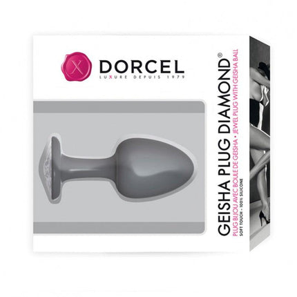 Dorcel - Diamond - Geisha Buttplug - Met Bewegend Metalen Gewichtje-Erotiekvoordeel.nl