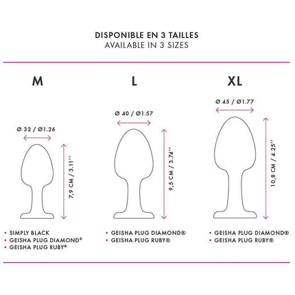 Dorcel - Diamond - Geisha Buttplug - Met Bewegend Metalen Gewichtje-Erotiekvoordeel.nl