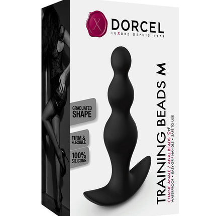 Dorcel - Training Beads - Geribbelde Buttplug-Erotiekvoordeel.nl