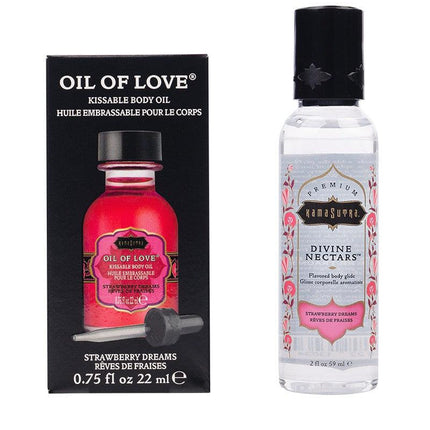 Kamasutra - Oral Sex Cocktail Kit - Strawberry Dick-quiri-Erotiekvoordeel.nl