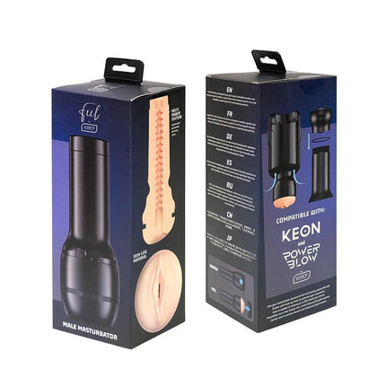 Kiiroo - FEEL Stroker - Zeer lichte huidskleur - ook voor gebruik In de Keon of Powerblow Masturbator-Erotiekvoordeel.nl