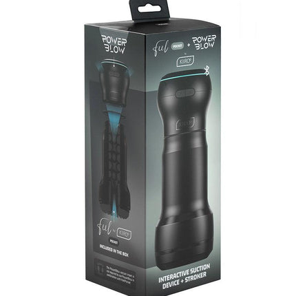 Kiiroo - Pocket Stroker en PowerBlow Combo - Zwart-Erotiekvoordeel.nl