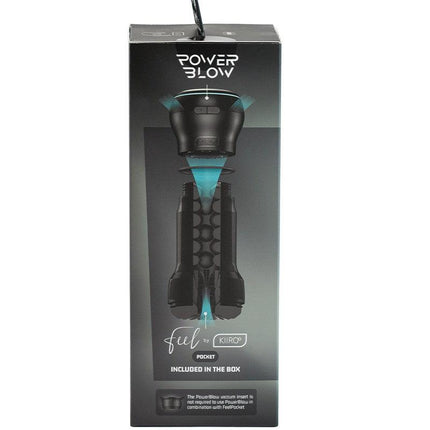 Kiiroo - Pocket Stroker en PowerBlow Combo - Zwart-Erotiekvoordeel.nl