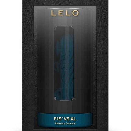 LELO - F1S V3 XL - Interactieve Masturbator met App Control - Blauw/Zwart-Erotiekvoordeel.nl