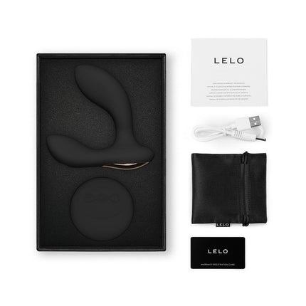 LELO - Hugo 2 - Prostaat Vibrator - Prostaat Massager - Met Afstandsbediening - Zwart-Erotiekvoordeel.nl
