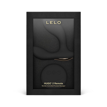 LELO - Hugo 2 - Prostaat Vibrator - Prostaat Massager - Met Afstandsbediening - Zwart-Erotiekvoordeel.nl