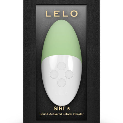 LELO - Siri 3 - Pulse Play Vibrator - Reageert op Geluid en Muziek - Lichtgroen-Erotiekvoordeel.nl