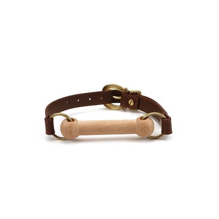 Liebe Seele - The Equestrian Leather Blinder And gag - Paardenhoofdtooi Met bit gag-Erotiekvoordeel.nl