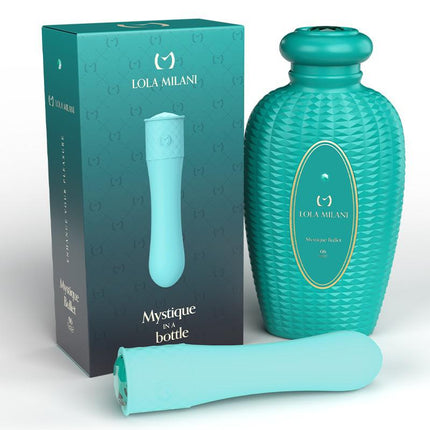 Lola Milani - Mystique in a Bottle - Bullet Vibrator - Mintgroen-Erotiekvoordeel.nl