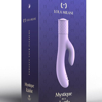Lola Milani - Mystique in a Bottle - Rabbit Vibrator - Lila-Erotiekvoordeel.nl