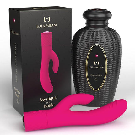 Lola Milani - Mystique in a Bottle - Rabbit Vibrator - Roze-Erotiekvoordeel.nl