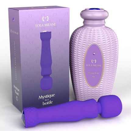 Lola Milani - Mystique in a Bottle - Wand Vibrator - Paars-Erotiekvoordeel.nl