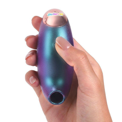 Love to Love - Believer - Luchtdruk Vibrator - Clitoris Vibrator - Turquoise-Erotiekvoordeel.nl