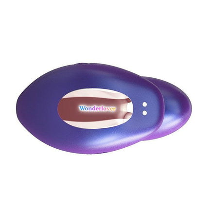 Love to Love - Wonderlover - Luchtdruk Vibrator en G-spot Vibrerend Eitje - Paars-Erotiekvoordeel.nl