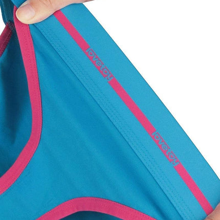 LoveToy - Getting me Wet - Bedrukt Vibrerend Sexy Slipje - Blauw-Erotiekvoordeel.nl