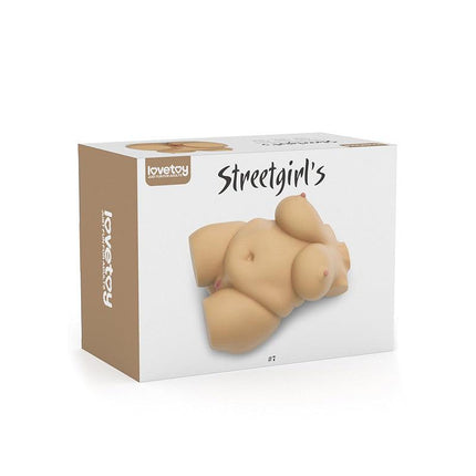 LoveToy Streetgirls 7 - Masturbator - BBW Super Masturbator - Lichte Huidskleur-Erotiekvoordeel.nl