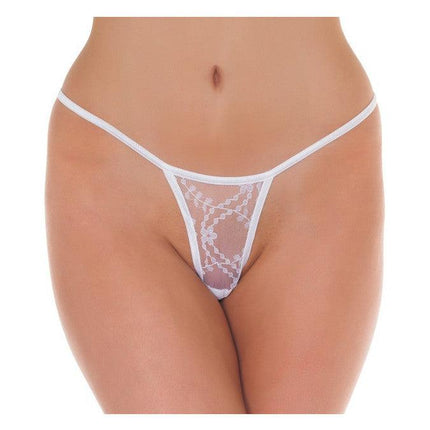 Amorable - Mini Tanga String - Wit-Erotiekvoordeel.nl