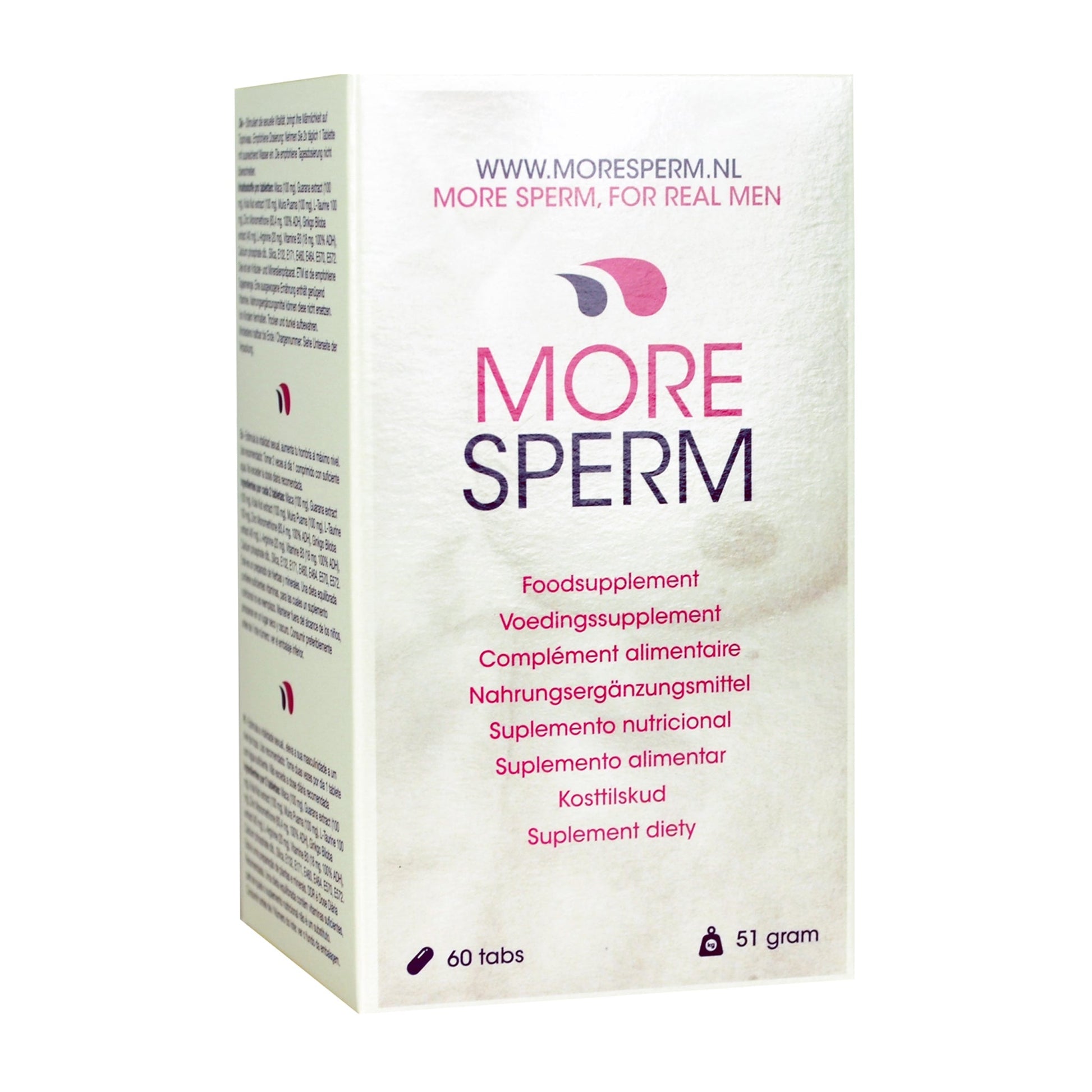 Morningstar - More Sperm - 60 tabletten-Erotiekvoordeel.nl