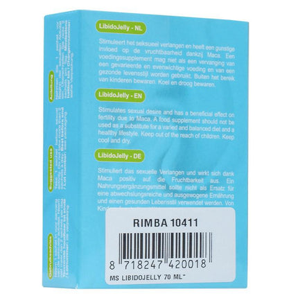 Morningstar - Libidojelly - Erectiemiddel - Sachets-Erotiekvoordeel.nl