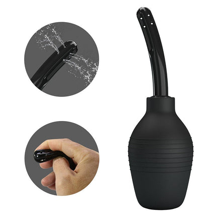Mr. Play - Anaal Douche - Spray Nozzle - Zwart-Erotiekvoordeel.nl