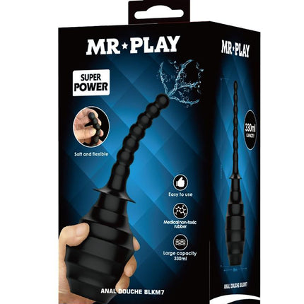 Mr. Play - Anaal Douche - Super Power - Flexibele Inbrengcanule-Erotiekvoordeel.nl
